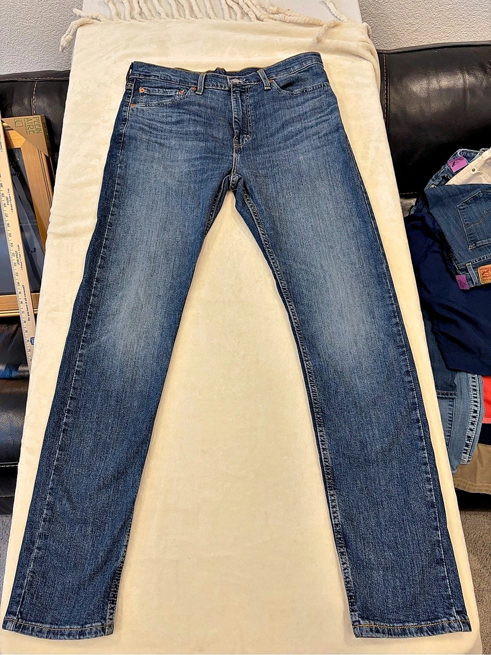 Levi's 510 Men's Straight Jeans Waist 34 Blue